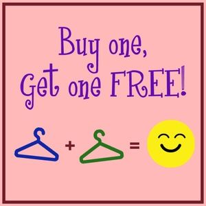 Buy one, get one FREE!